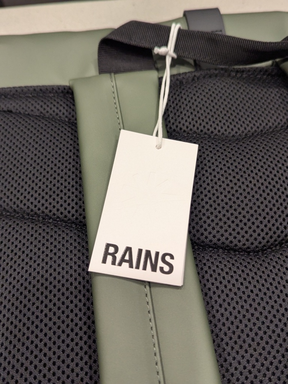 NWT Rains Rolltop Rucksack Backpack - Picture 6 of 12